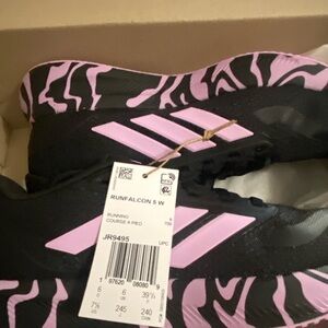 Adidas Runfalcon 5 W Black and Purple Shoes